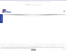 Tablet Screenshot of palplastic.es